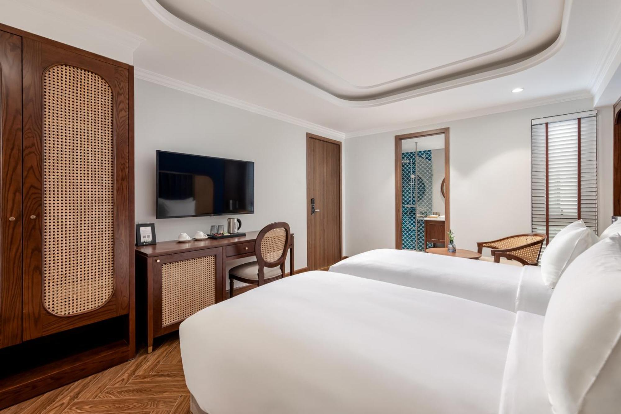 La Siesta Classic Hang Thung هانوي المظهر الخارجي الصورة Deluxe Room