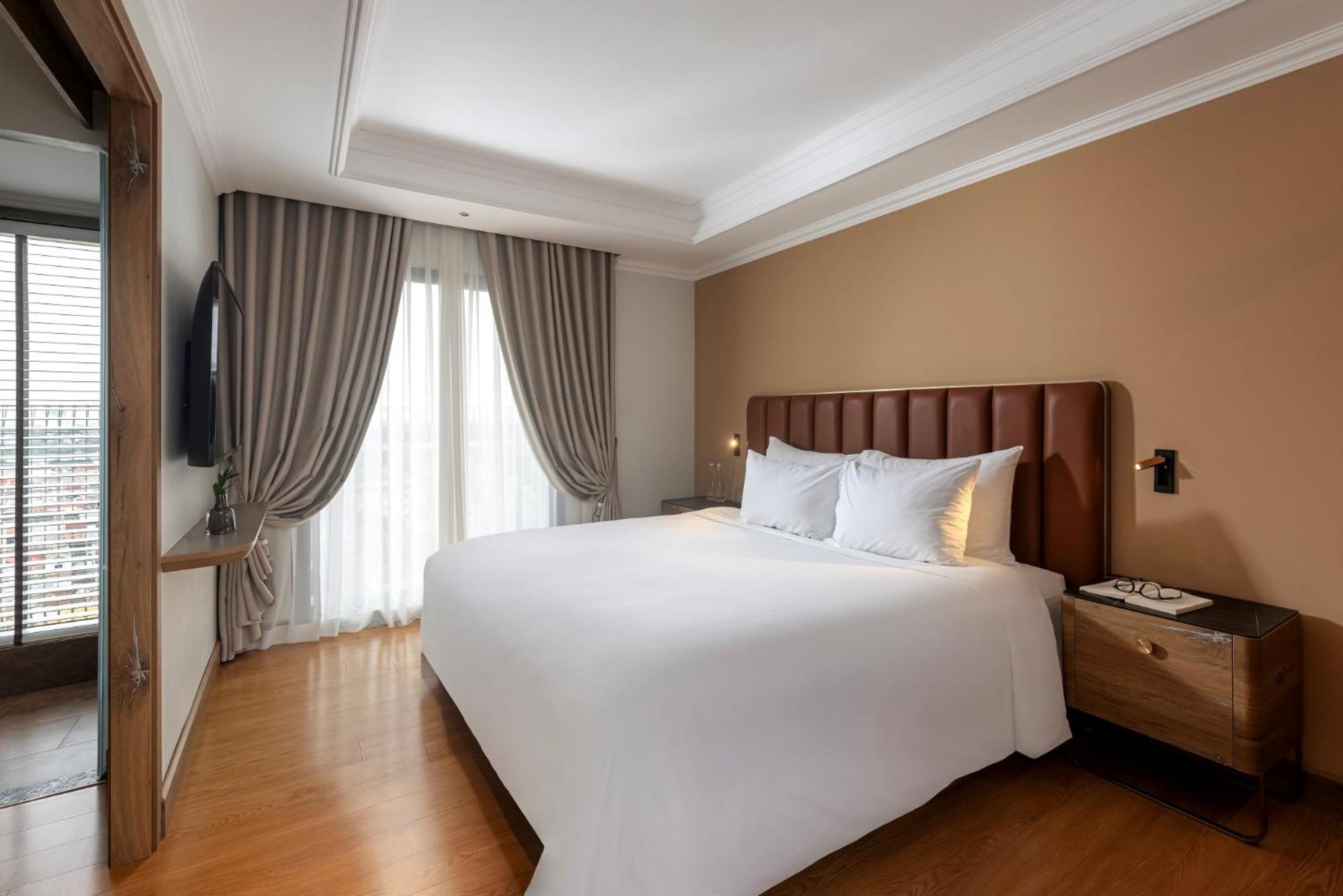 La Siesta Classic Hang Thung هانوي المظهر الخارجي الصورة A bedroom at the hotel